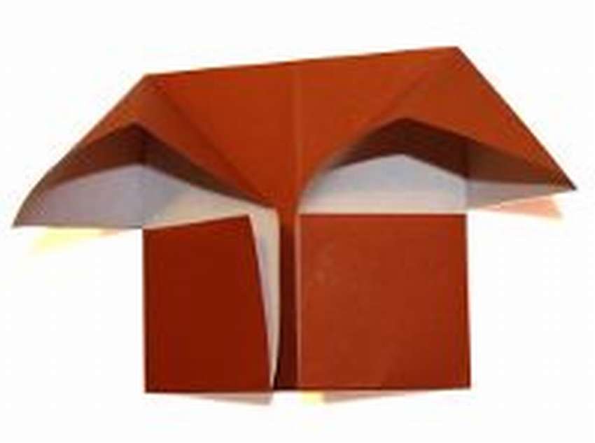 как да си направим оригами къща