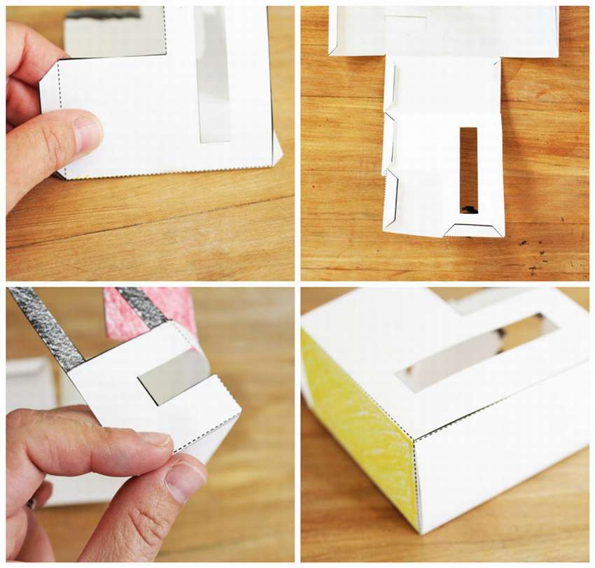 направете сами шаблони за хартиени къщи