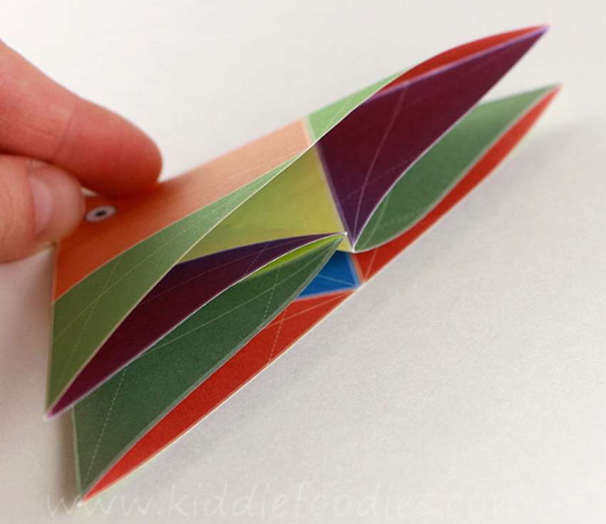 как се прави оригами риба