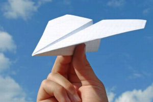 направете сами хартиен самолет