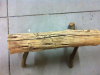 дървена пейка